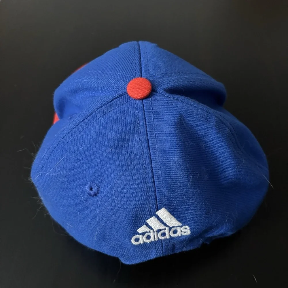 Adidas NHL SnapBack Hat New York Rangers Blue‎ Red OSFM Hockey